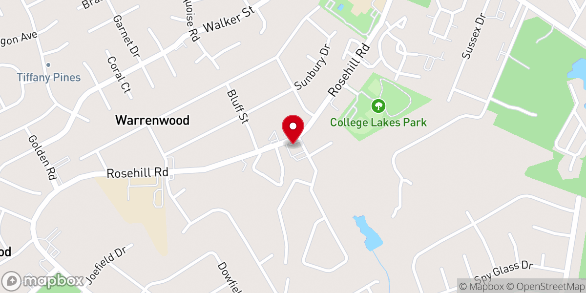 Map showing location of Faith Consulate