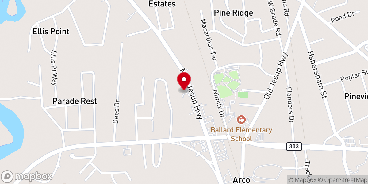 Map showing location of The Pavilion, CLGI