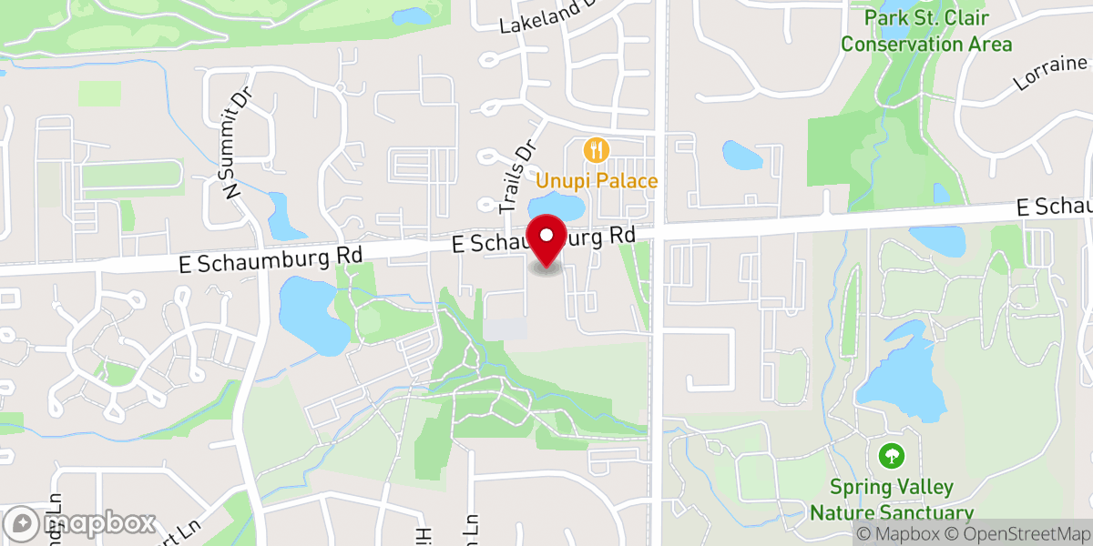 Map showing location of Our Saviour's United Methodist Church