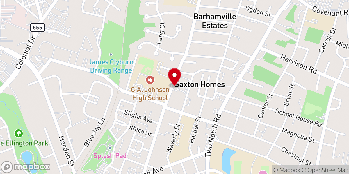 Map showing location of Progressive Church of Our Lord Jesus Christ