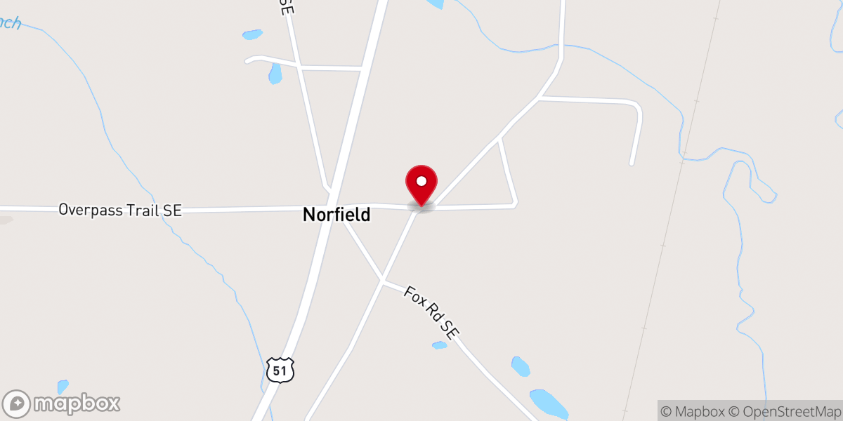 Map showing location of Focus Bdh Community Ministry