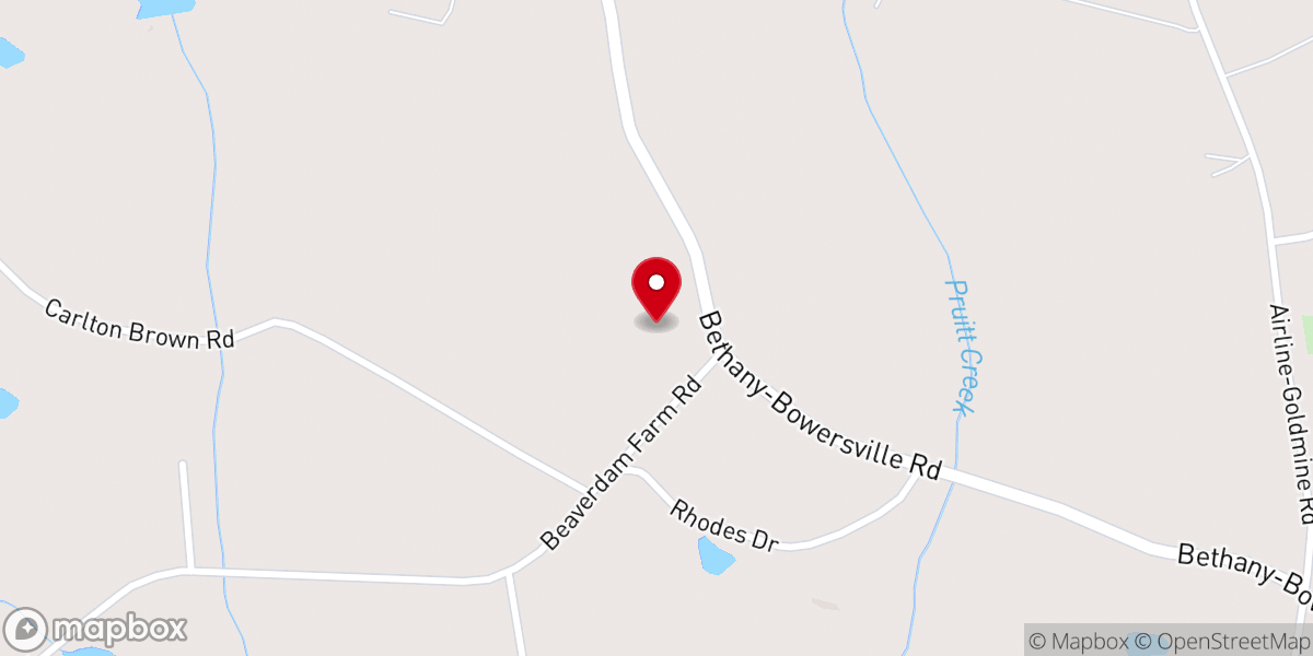 Map showing location of North Georgia Congregation