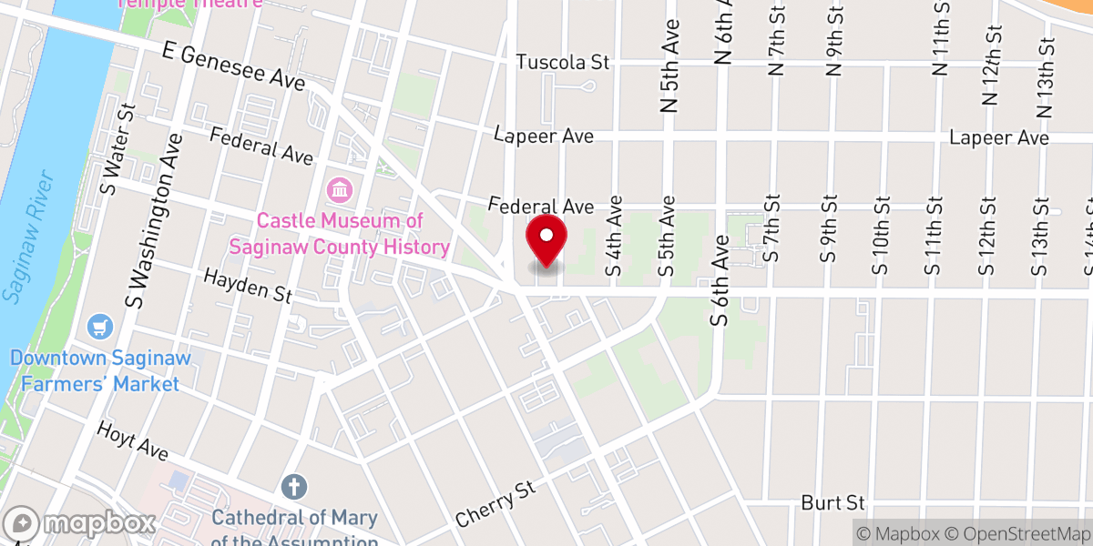 Map showing location of Faith Charity Pentacostal Gospel