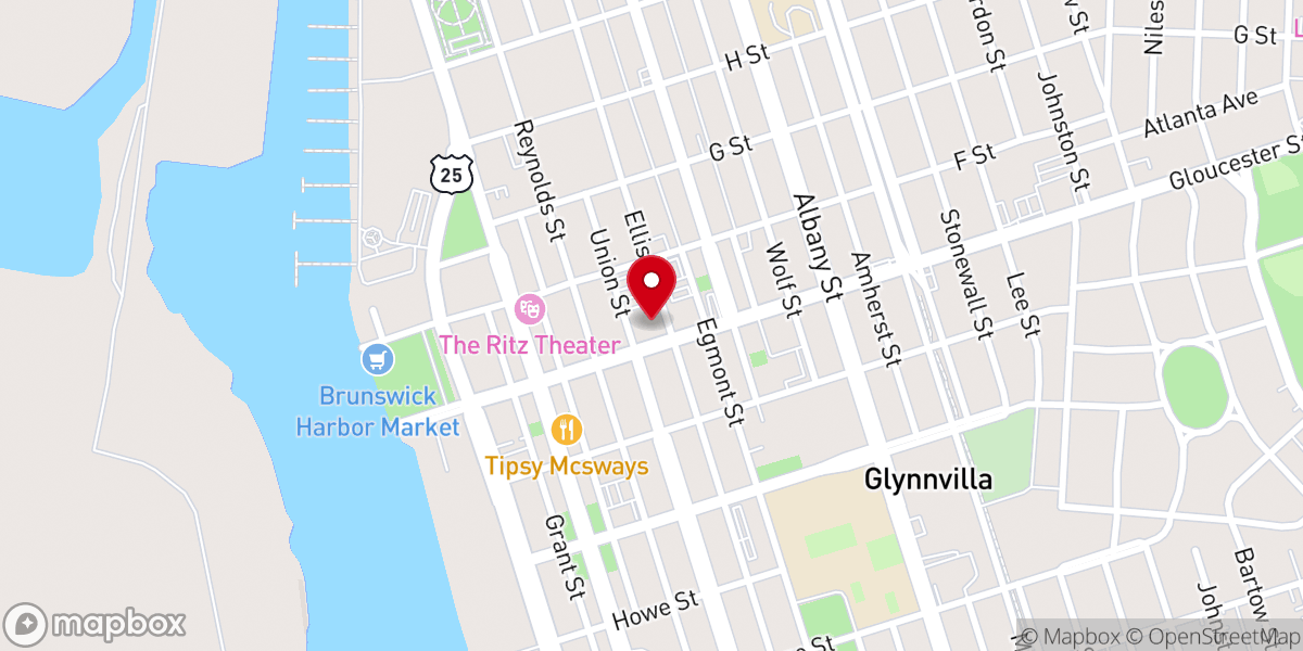 Map showing location of Katz-helen and Ray Whittle JR Foundation Inc