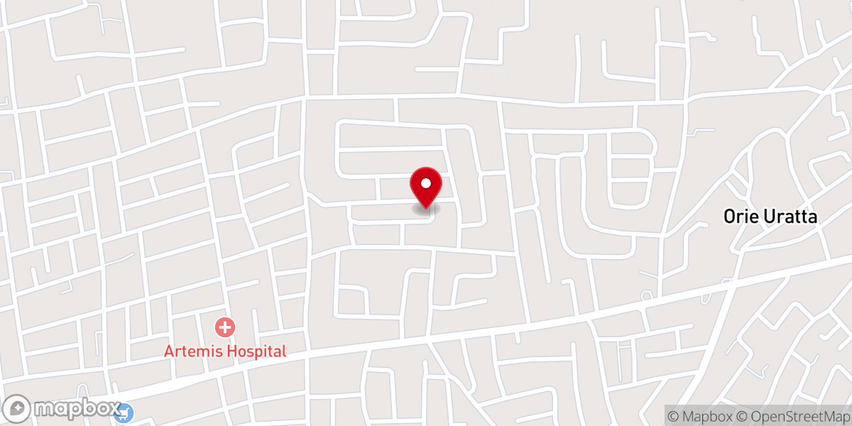 Map showing location of Church Of God Mission International