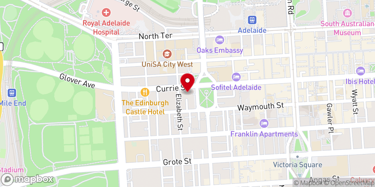 Map showing location of Every Nation Church Adelaide