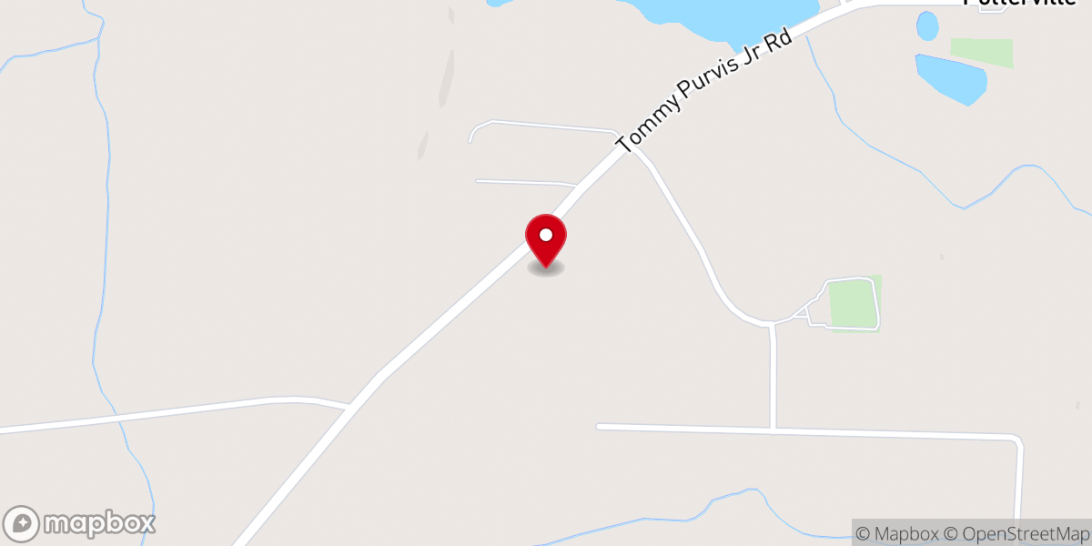 Map showing location of Church of God