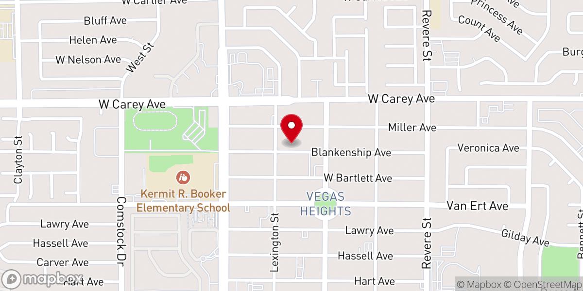 Map showing location of Reflection Southern Baptist Church