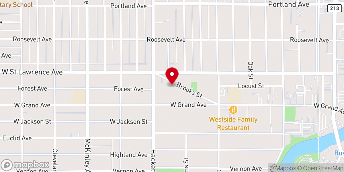 Map showing location of A Christian Temple, Inc
