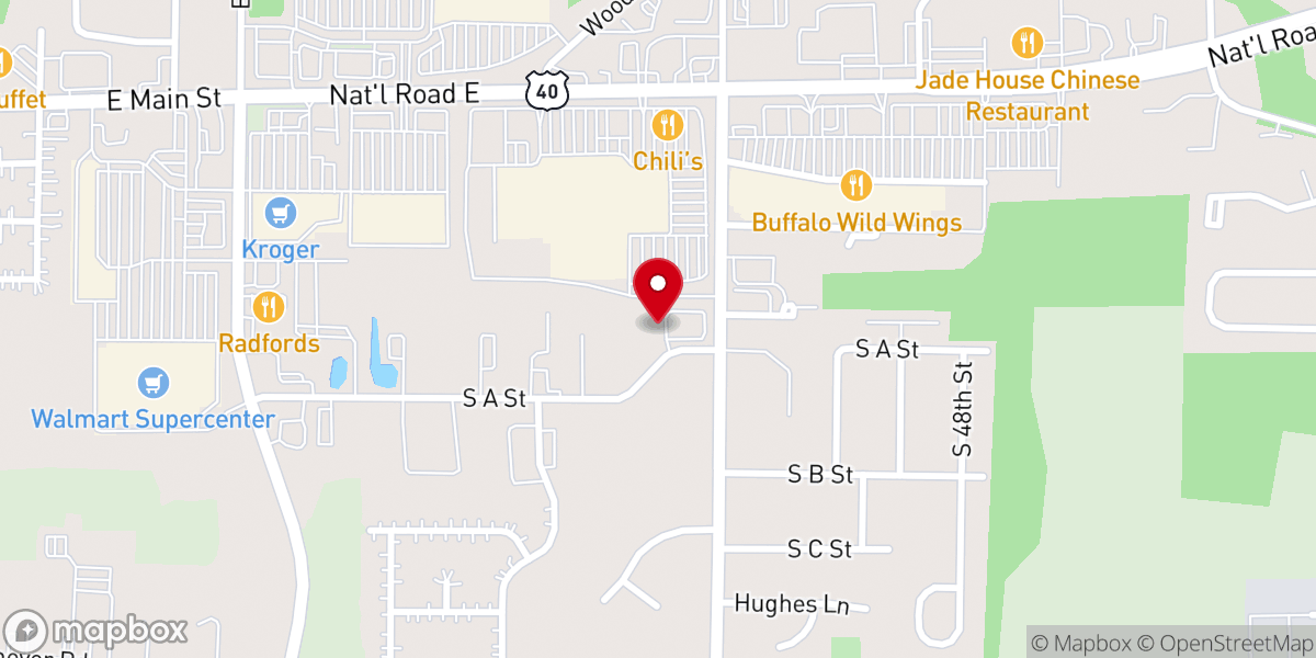 Map showing location of Community of Faith Church - Richmond
