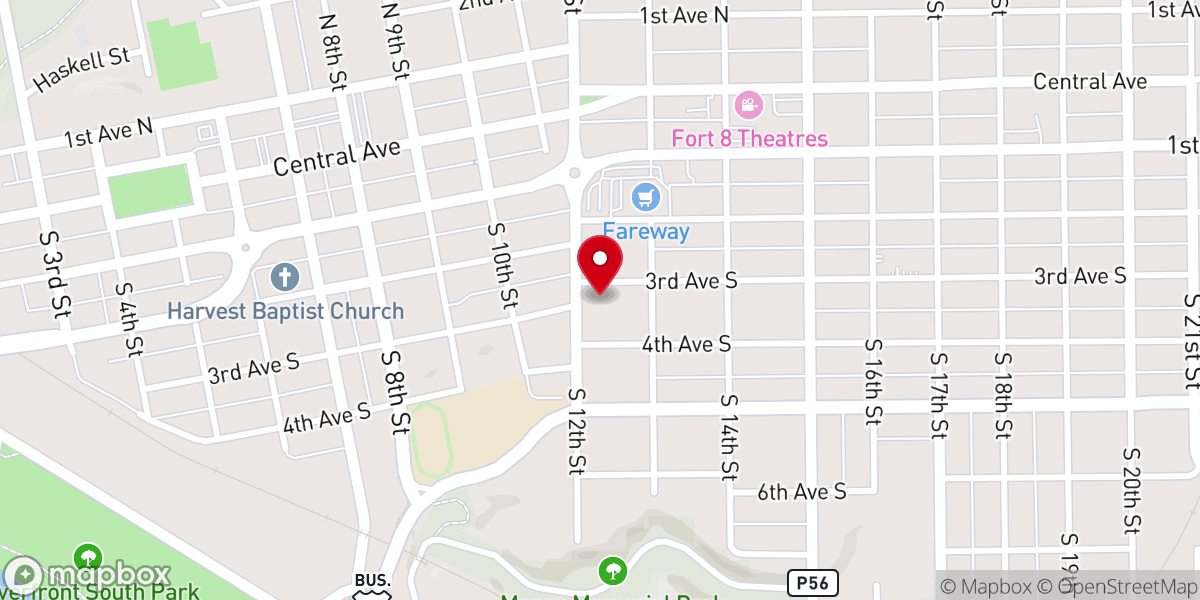 Map showing location of Word of Life Chapel