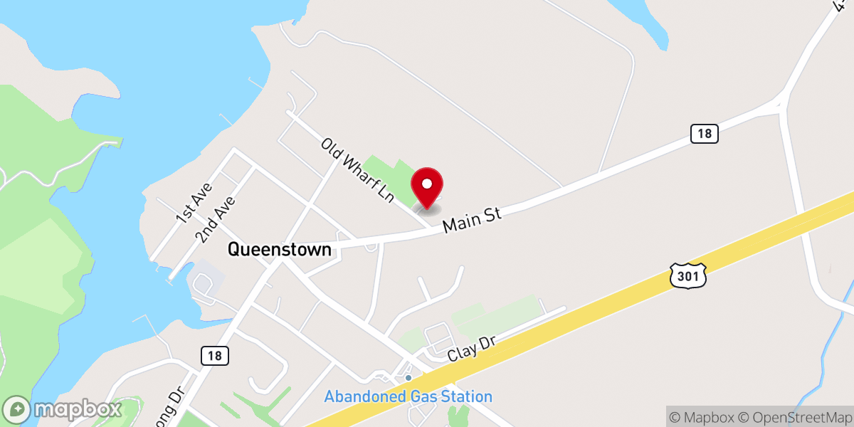 Map showing location of New Covenant Church
