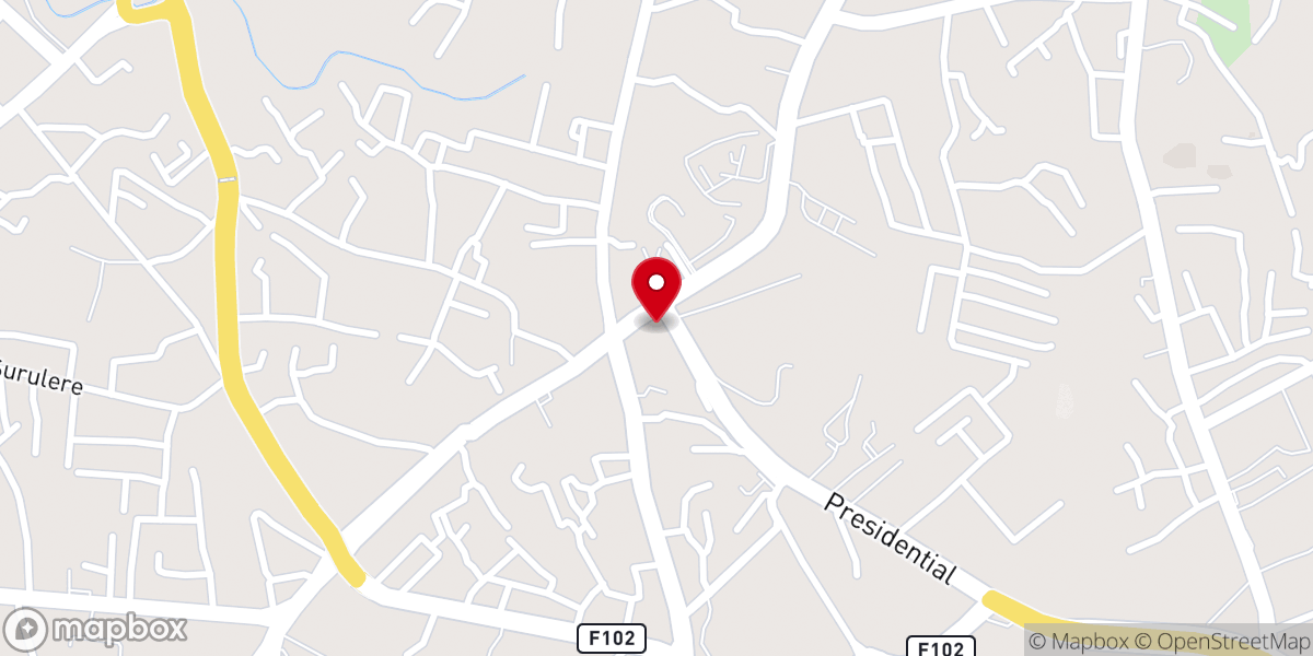 Map showing location of Ibara Baptist Church Abeokuta