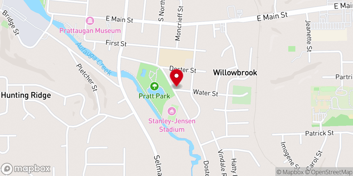 Map showing location of Sovereign Grace Church