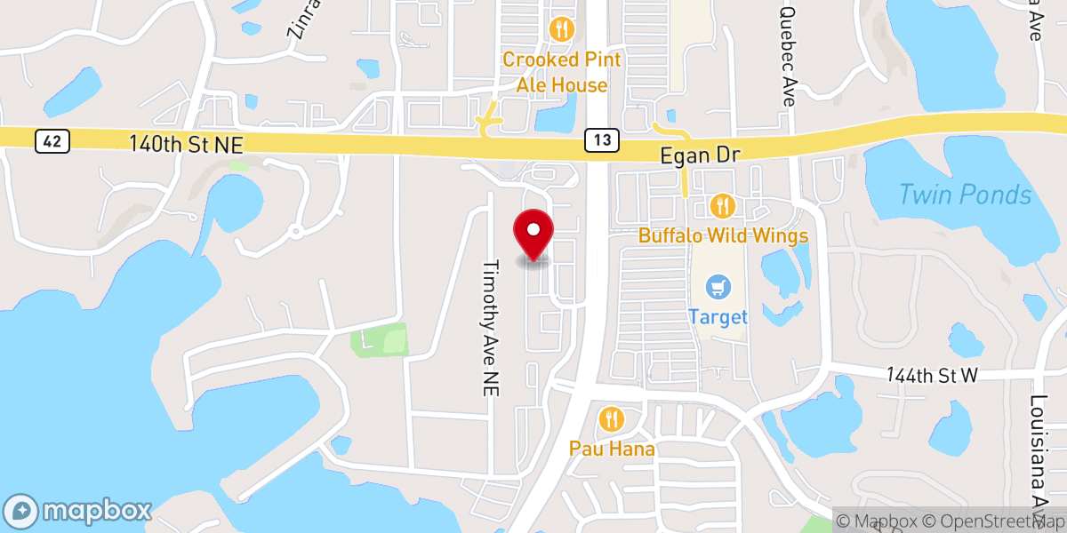 Map showing location of Iglesia De Cristo MC Vision De Vida Inc