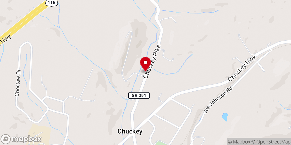 Map showing location of The Lord's House