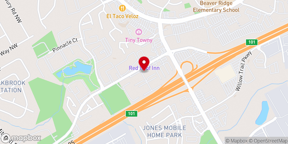Map showing location of Christos Community Church