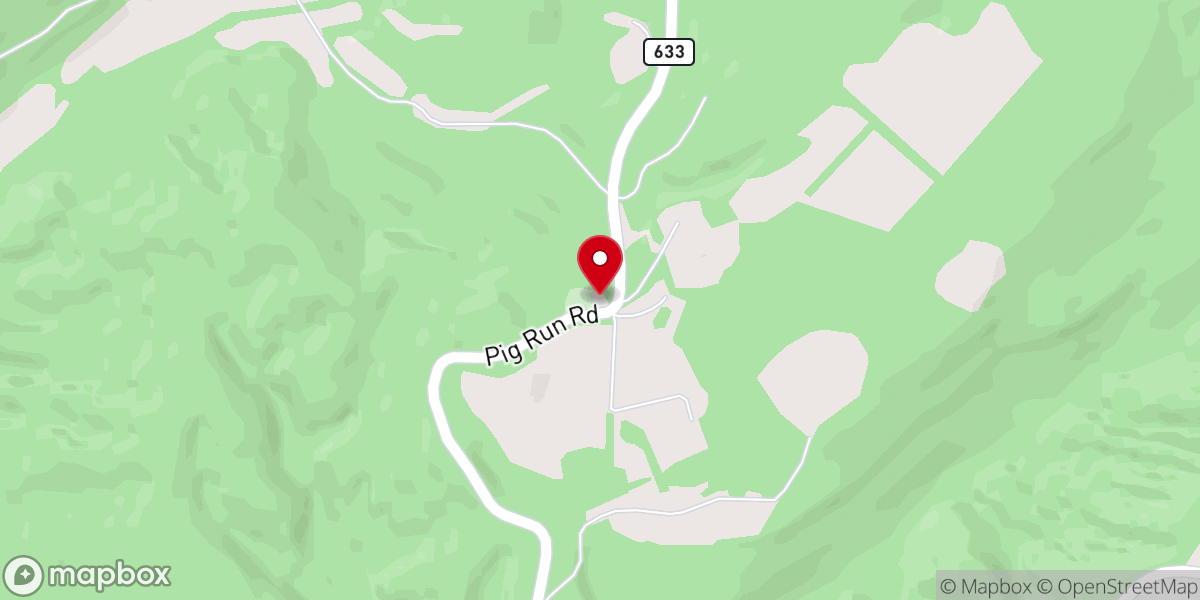 Map showing location of Rehobeth United Methodist Church