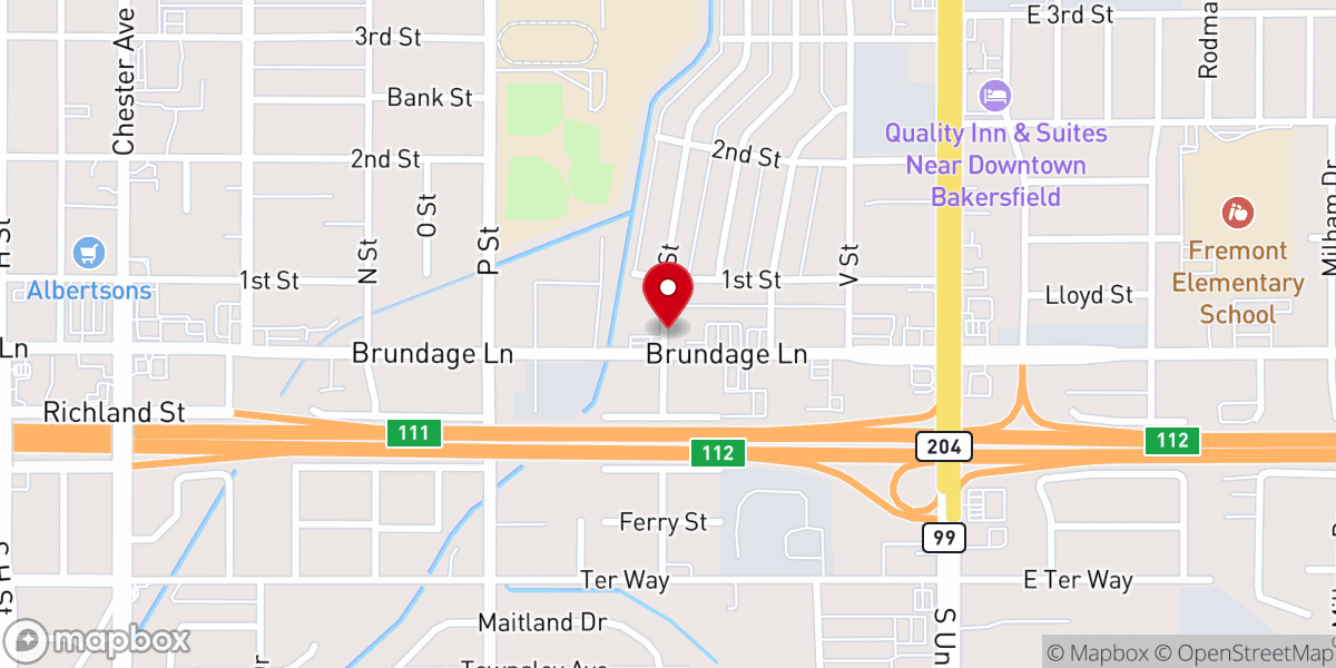 Map showing location of St Peter Restoration Community