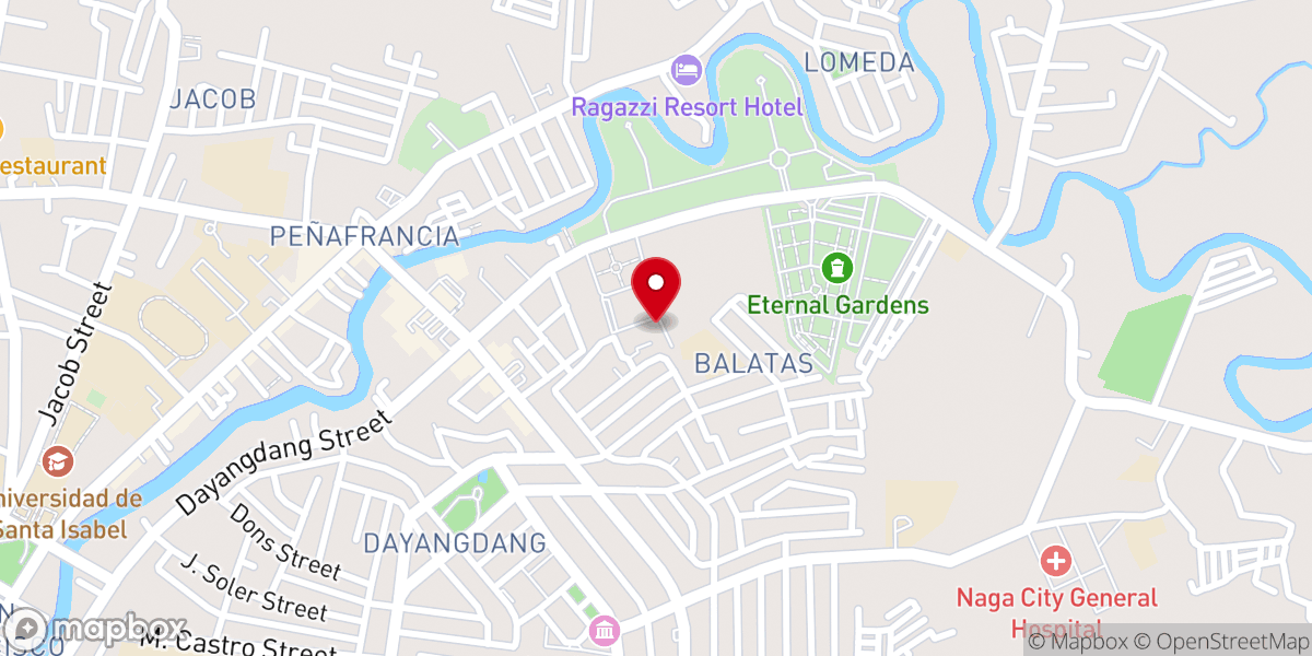 Map showing location of Daughters of Mary, Mother of the Church Institute