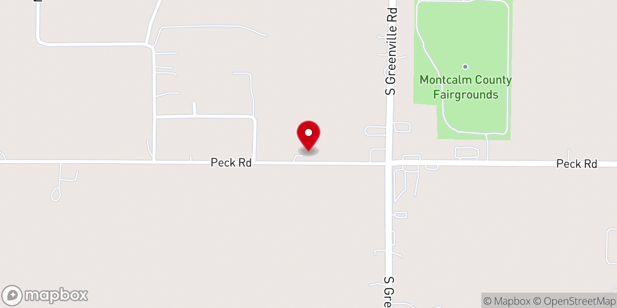 Map showing location of Life Community Church