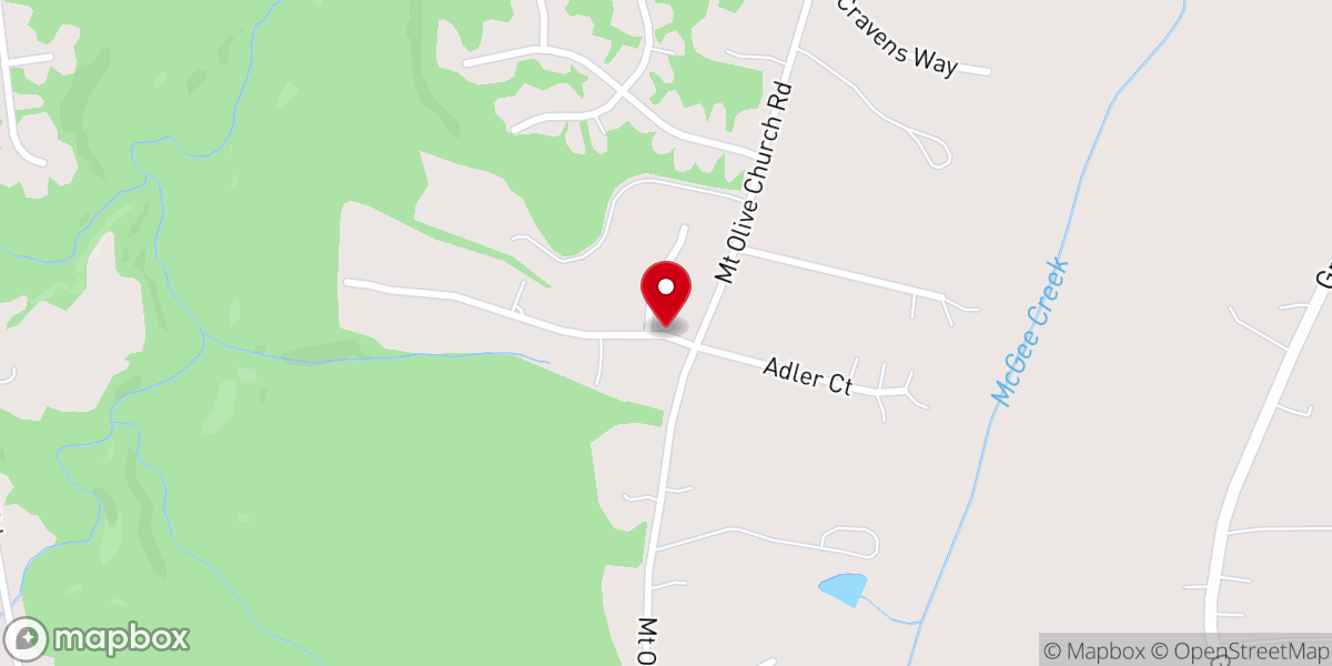Map showing location of Olivet by Mungo Homes