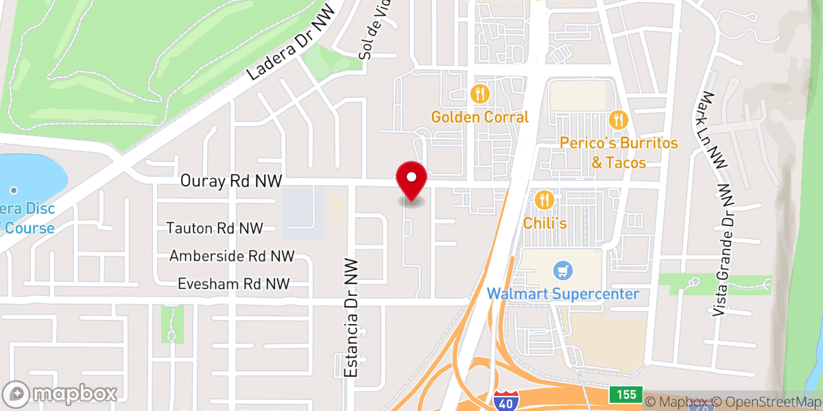 Map showing location of Sts. Peter & Paul Catholic Church