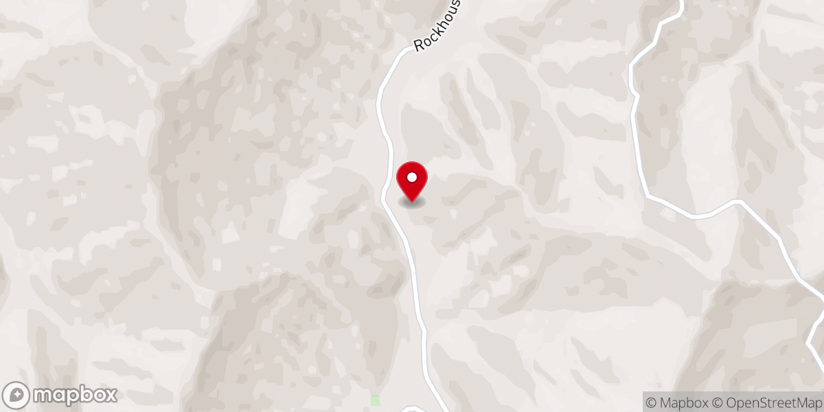 Map showing location of Mount Zion Church