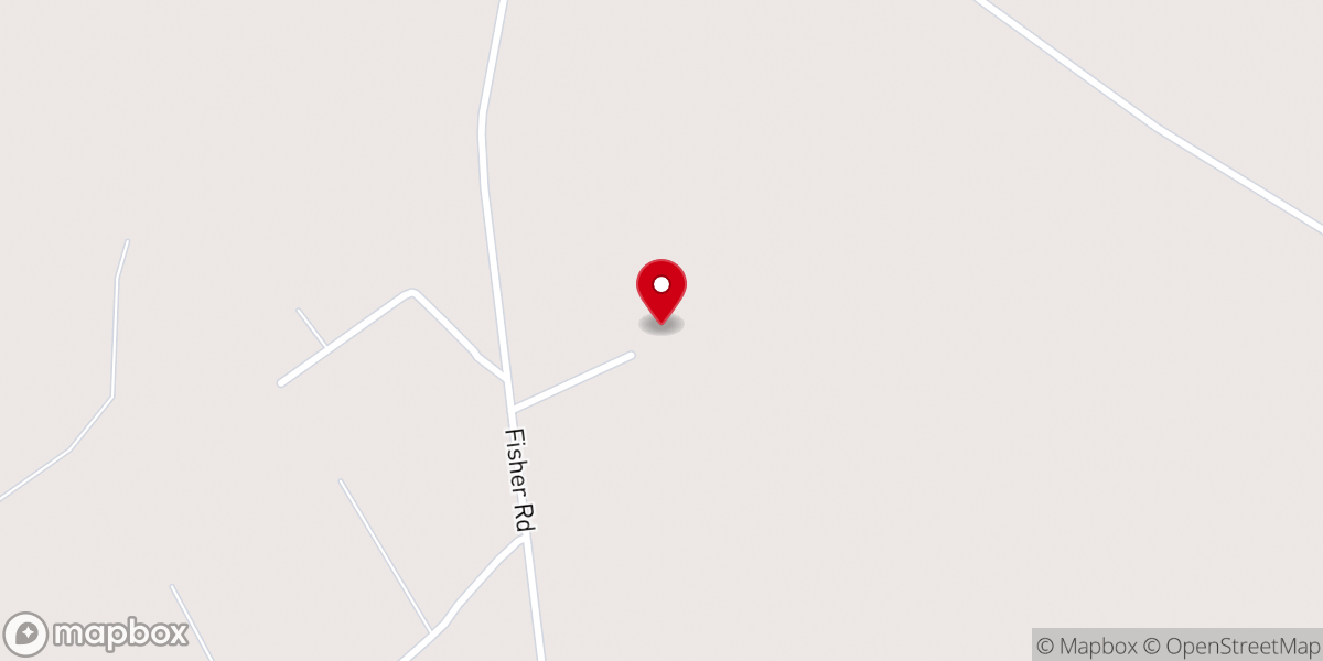 Map showing location of Deep Branch Church