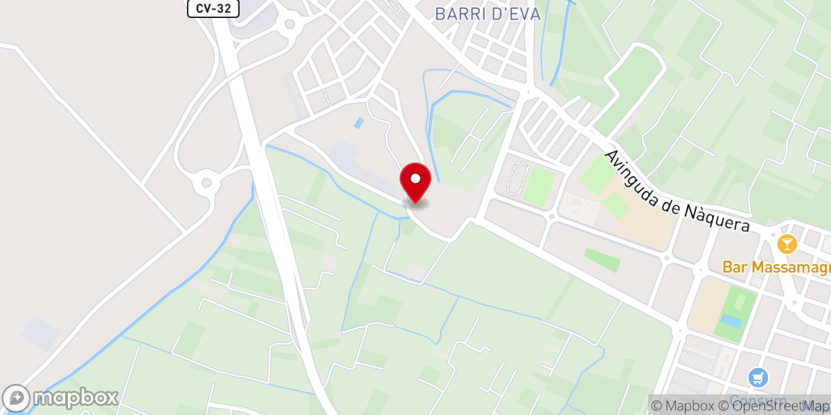 Map showing location of Convent de la Magdalena