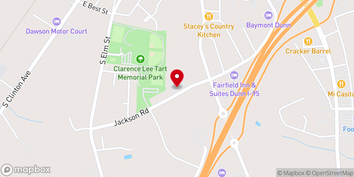 Map showing location of The Love Center