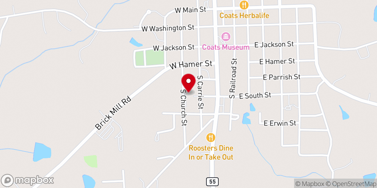 Map showing location of University Village at Campbell