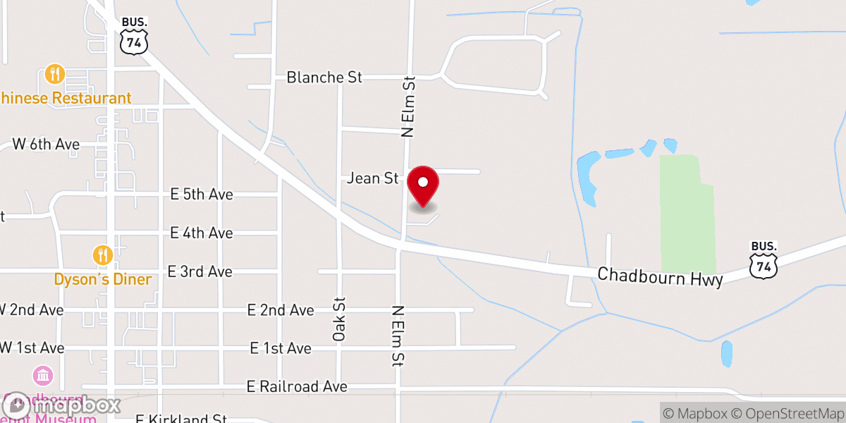 Map showing location of CPHC Ministries