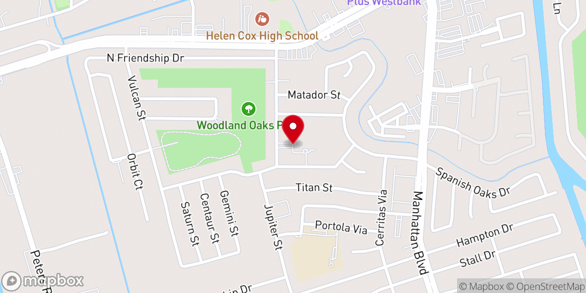 Map showing location of Saint Martha Catholic Church