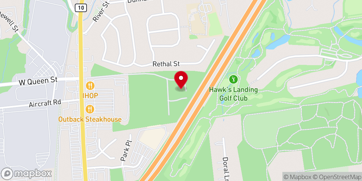 Map showing location of Advent Christian Campground