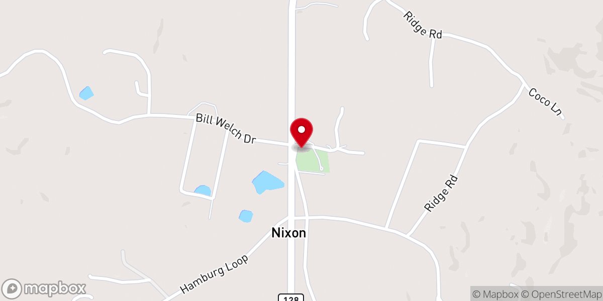 Map showing location of Wesley's Chapel United Methodist