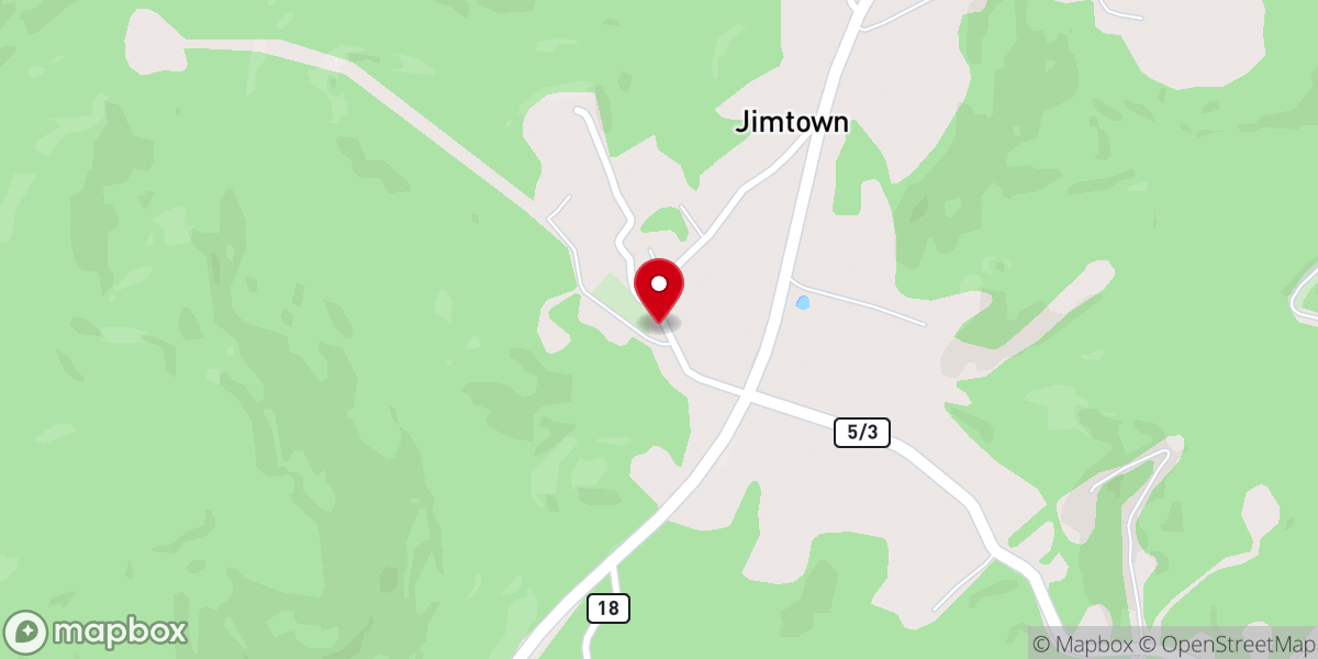 Map showing location of Phillips Chapel Methodist Church