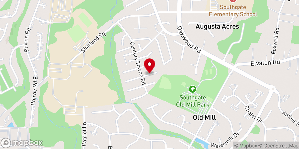Map showing location of Joseph Harris Ministries