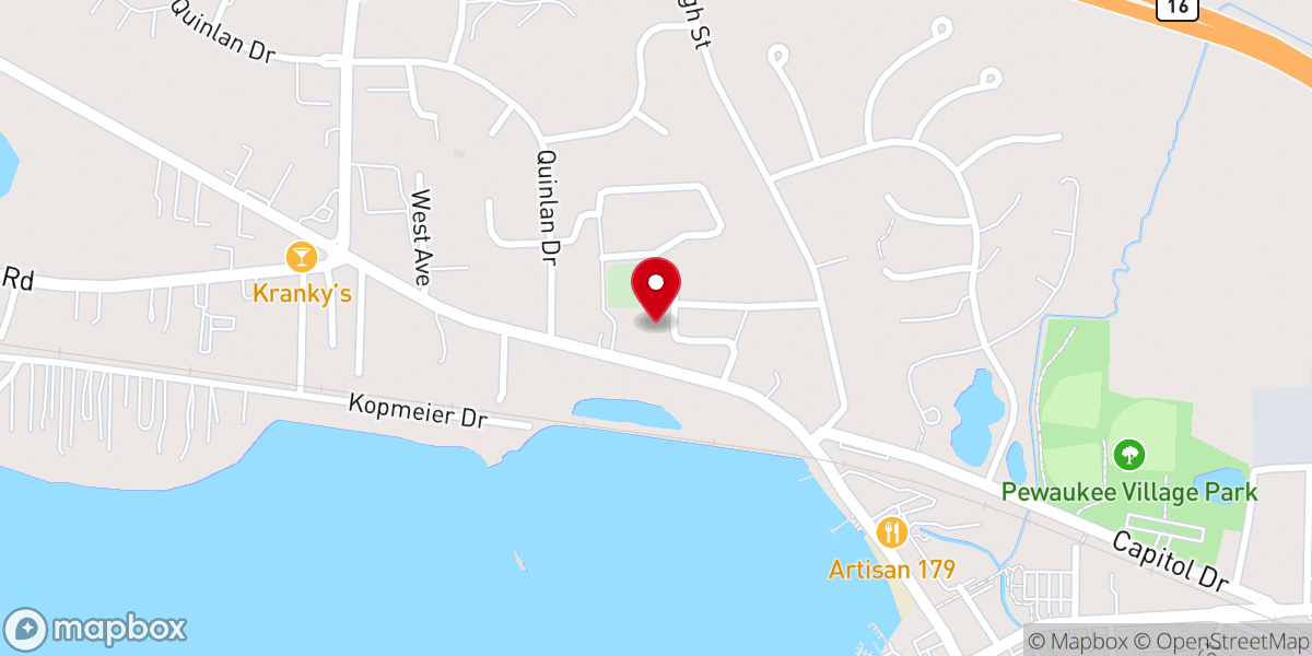 Map showing location of Agape Community Church