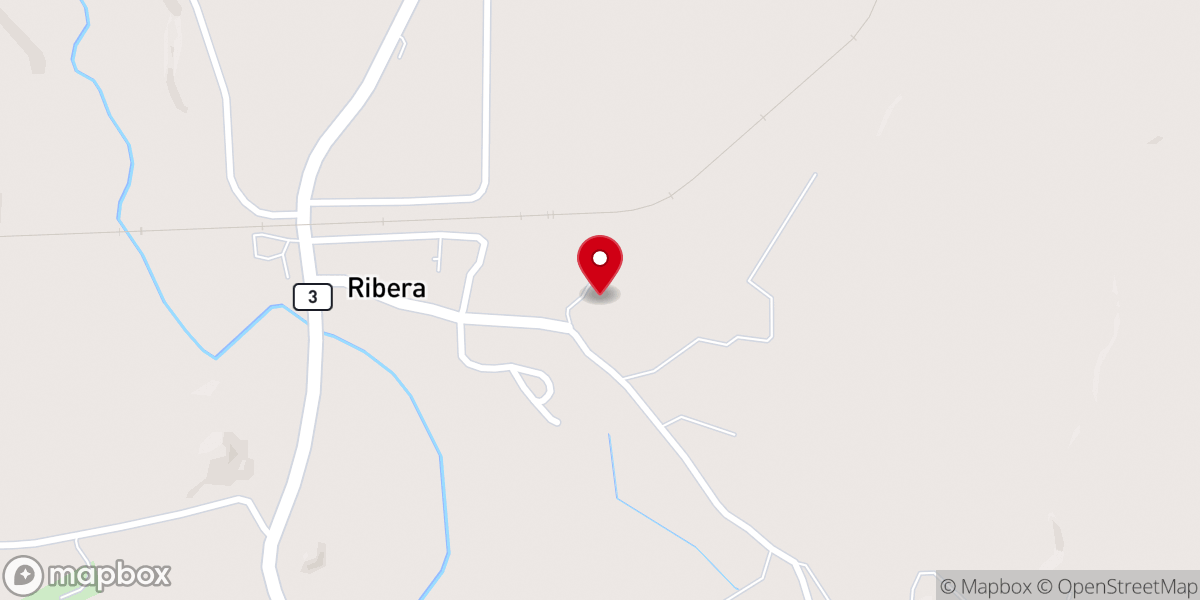 Map showing location of New Life Assembly of God