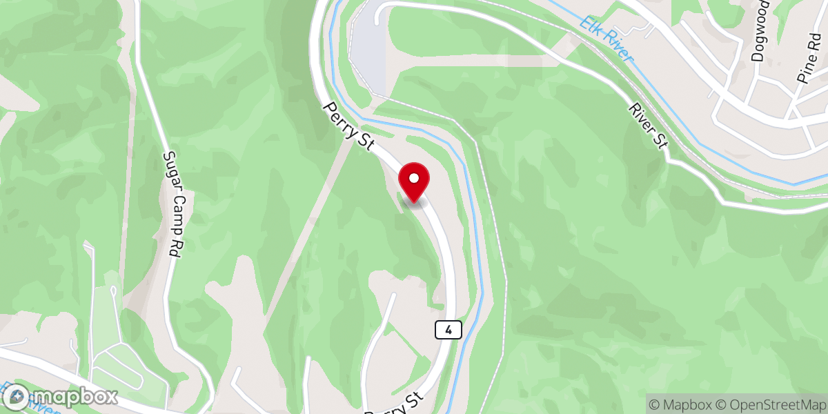 Map showing location of New Life Chapel
