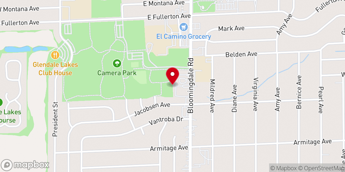 Map showing location of Family In Faith Christian Church and Food Pantry