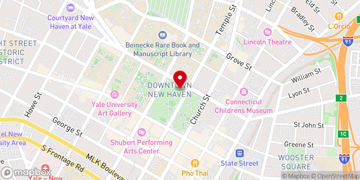 Map showing location of United Churches in Christ Inc