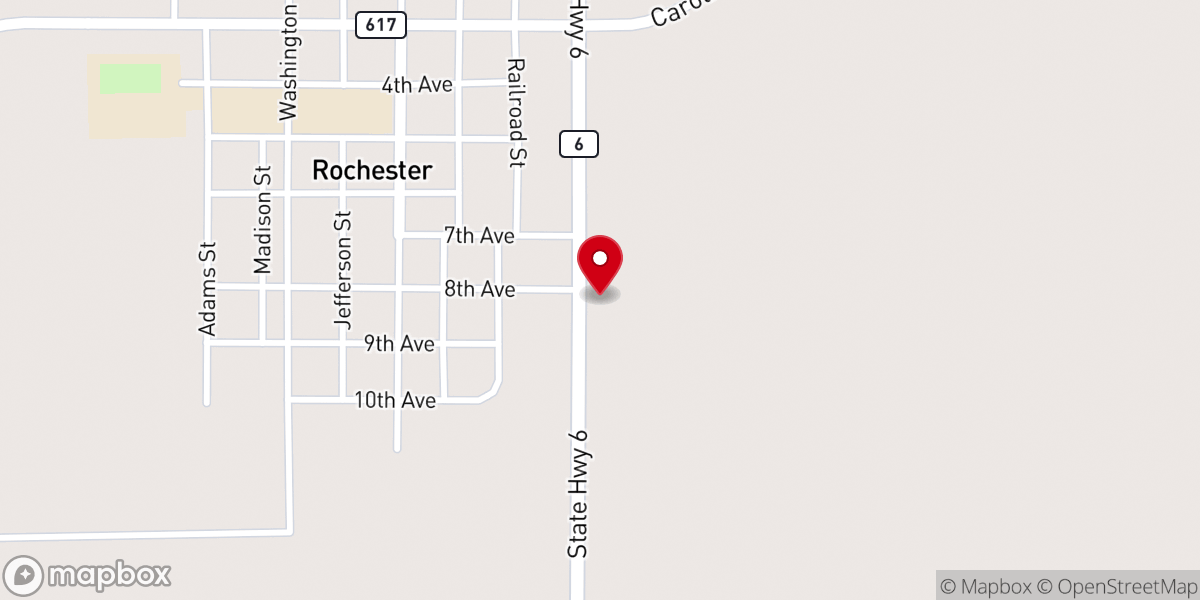 Map showing location of New Beginnings
