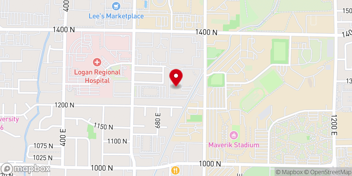 Map showing location of The Church of Jesus Christ of Latter-day Saints