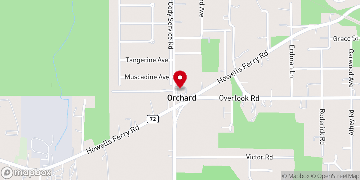 Map showing location of New Generation Church