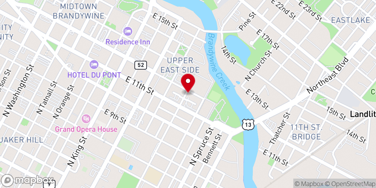 Map showing location of Pentecostal Church-Living God