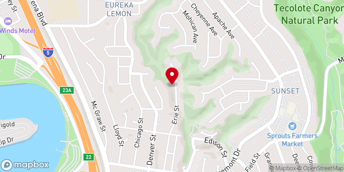 Map showing location of Extreme Christian Ministries Inc