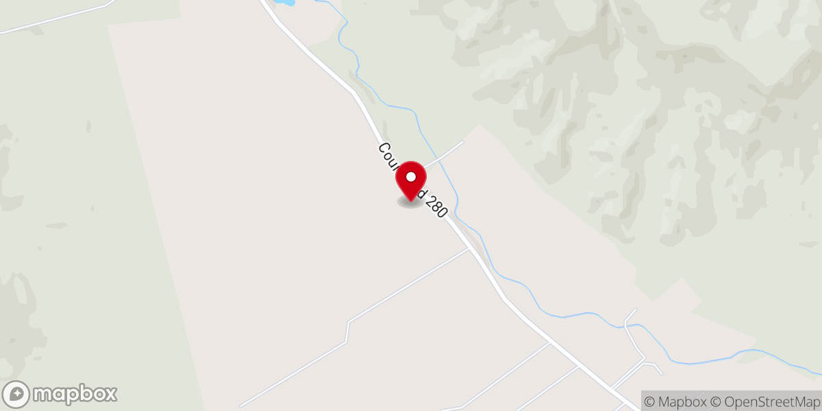 Map showing location of El Rito United Methodist Church