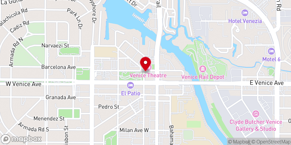 Map showing location of Christian Science Society